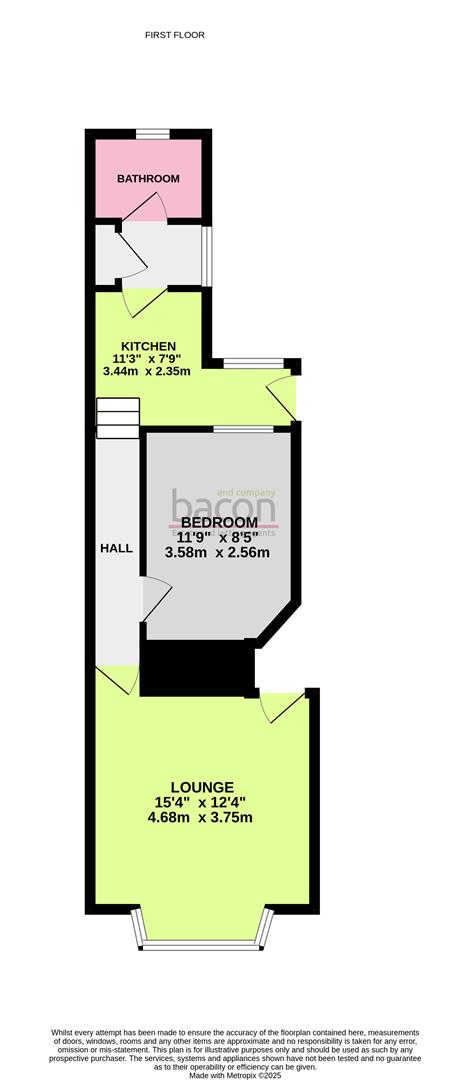 Floor Plan | Flat - Conversion | Warwick Road, Worthing, BN11 | For Sale